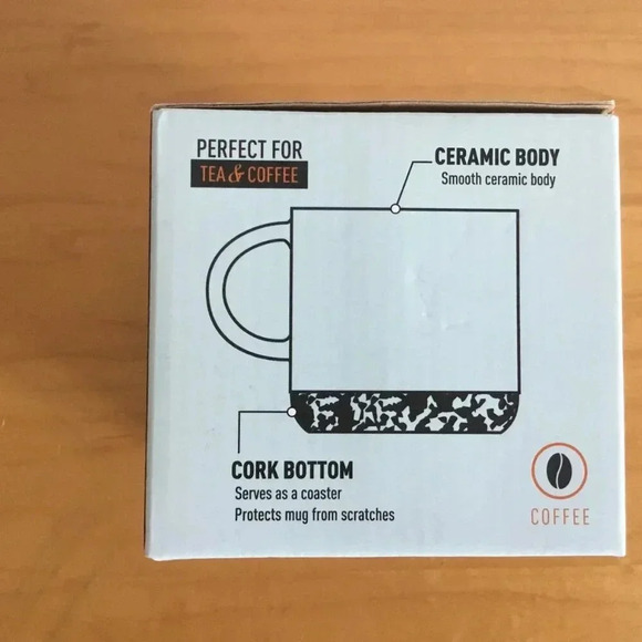 ASOBU® BIG CORK CERAMIC MUP |  AURORA LIMITED EDITION #4 | SM70 BLACK 414 ml - Picture 4 of 7